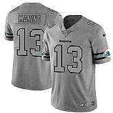 Nike Dolphins 13 Dan Marino 2019 Gray Gridiron Gray Vapor Untouchable Limited Jersey Dyin,baseball caps,new era cap wholesale,wholesale hats